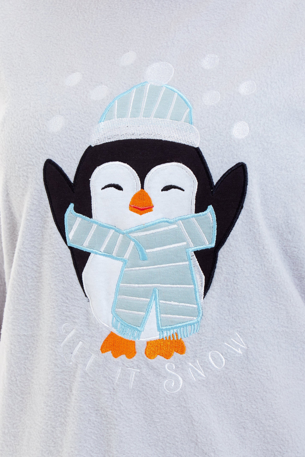 Women's Polar Fleece Penguin Pyjama Set Soft Warm Winter Lounge Wear Boutique Nightwear Ideal Christmas Gift Available in Multiple Sizes by Daisy Dreamer Pyjamas