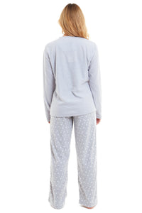 Women's Polar Fleece Penguin Pyjama Set Soft Warm Winter Lounge Wear Boutique Nightwear Ideal Christmas Gift Available in Multiple Sizes by Daisy Dreamer Pyjamas