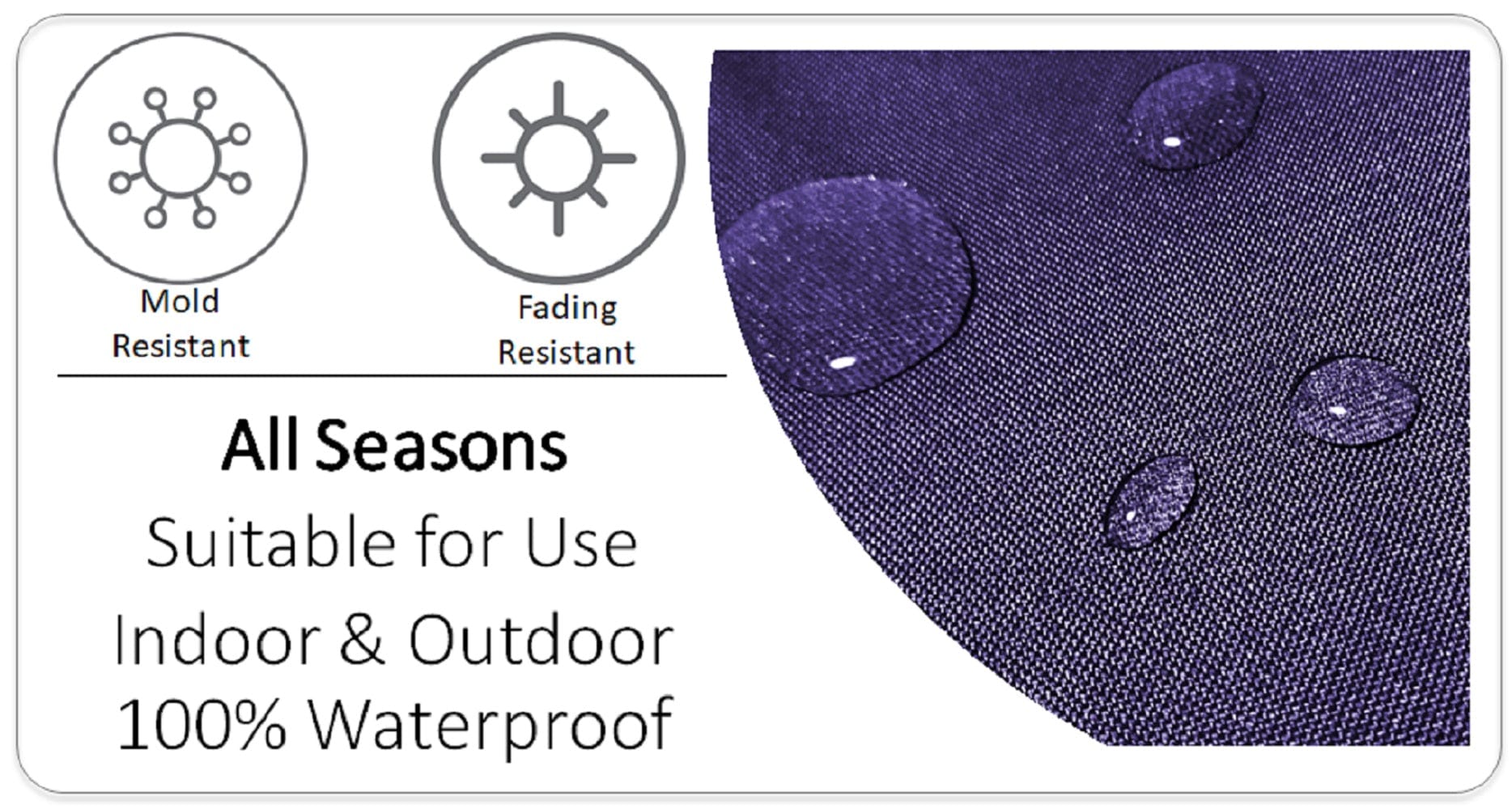 Dhalia Lilac Outdoor Waterproof Cushions Stylish Durable 17x17 Inch Polyester for Patio Garden Indoor Use by OLIVIA ROCCO DHALIA LILAC / 43 x 43 cm Cushions