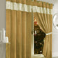 Diamante Blackout Curtains 66” x 54” / OCHRE OLIVIA ROCCO Curtain