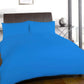 Flannelette Duvet Set SINGLE / BLUE OLIVIA ROCCO Duvet Cover