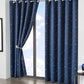 Glow In The Dark Blackout Curtains 46" x 54" / NAVY STARS OLIVIA ROCCO Curtain