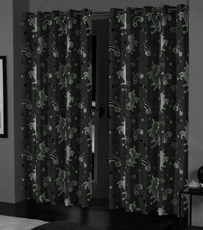 Glow In The Dark Blackout Curtains OLIVIA ROCCO Curtain
