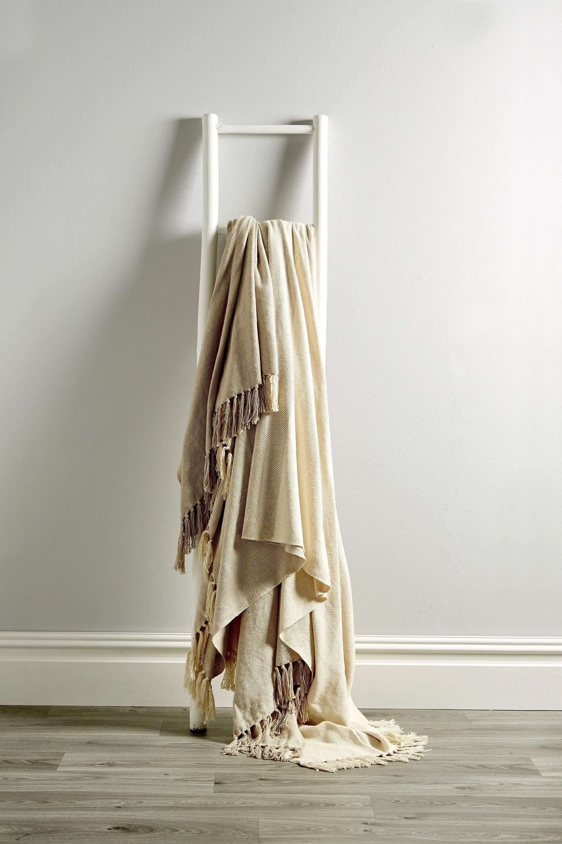 Check Pure Cotton Throw
