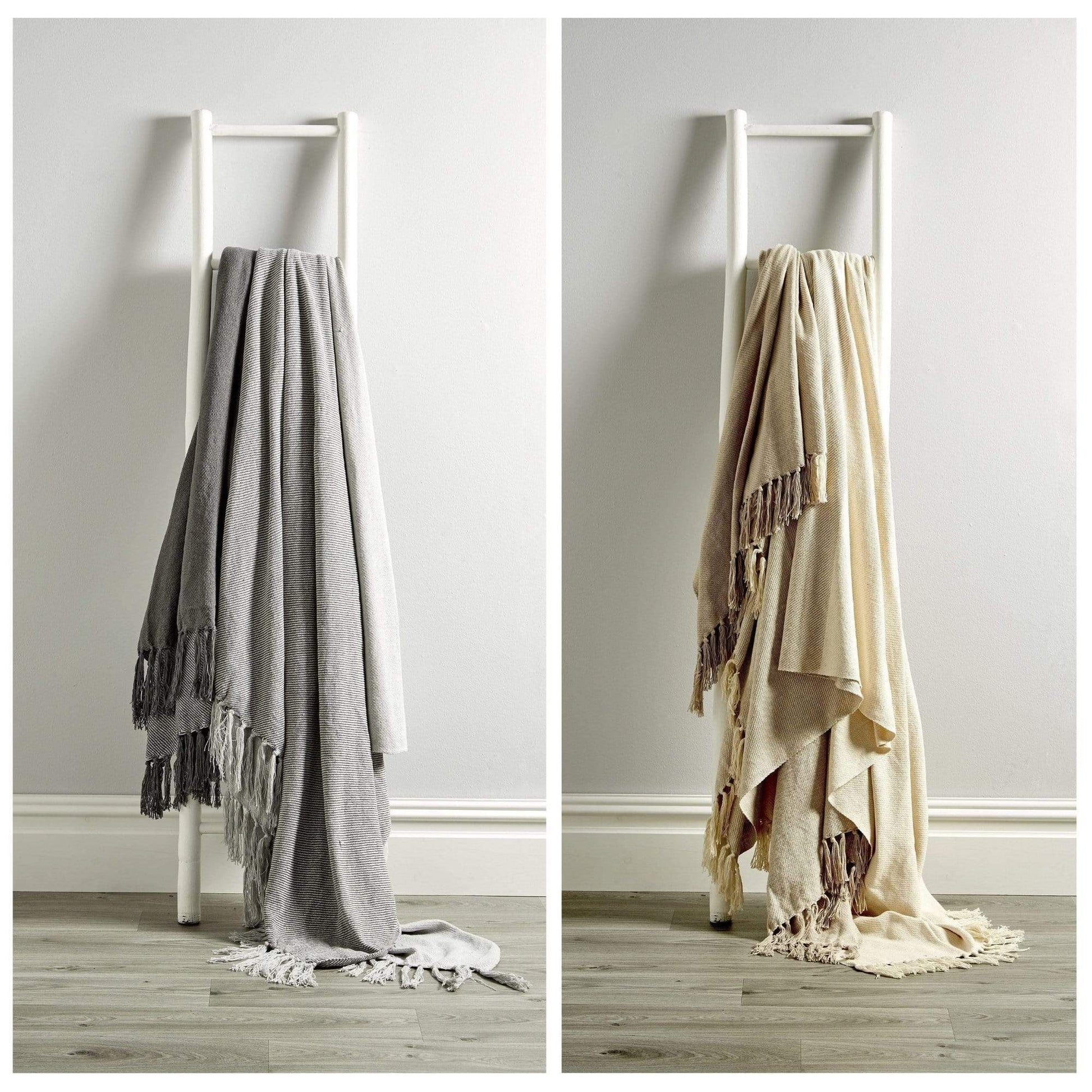 Check Pure Cotton Throw