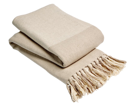 Check Pure Cotton Throw