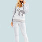 Lazy Sloth Plush Fleece Hooded Pyjama Set, Twosie Pyjama Mother & Daughter Matching Loungewear SMALL | UK 8-10 Daisy Dreamer Pyjamas