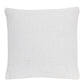 Lisbon Pure Cotton Cushion Cover WHITE / 43 x 43 cm OLIVIA ROCCO Cushions
