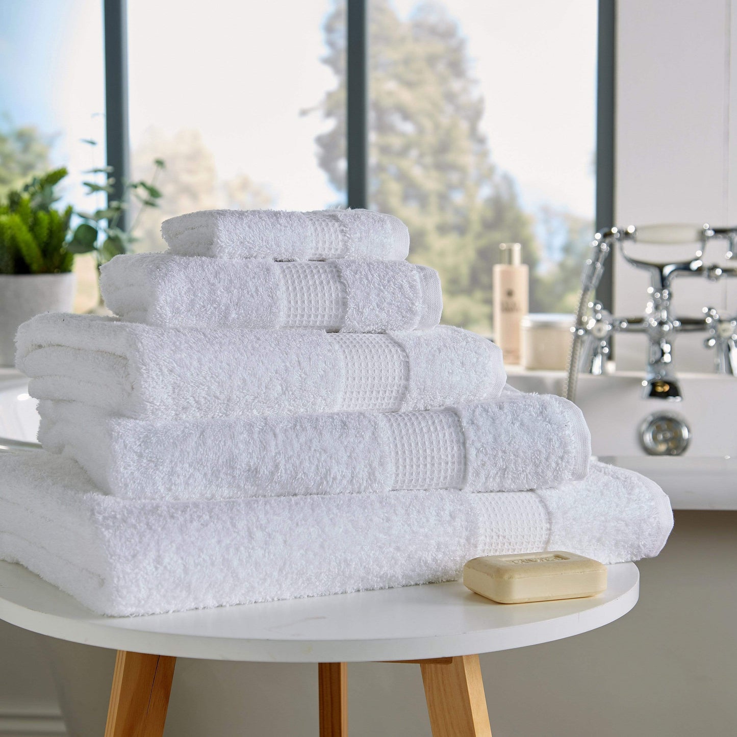 Luxurious egyptian cotton towels made in Portugal. - 1005085423396