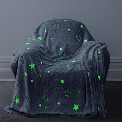 Stars Glow In The Dark Teddy Duvet Set OLIVIA ROCCO Duvet Cover