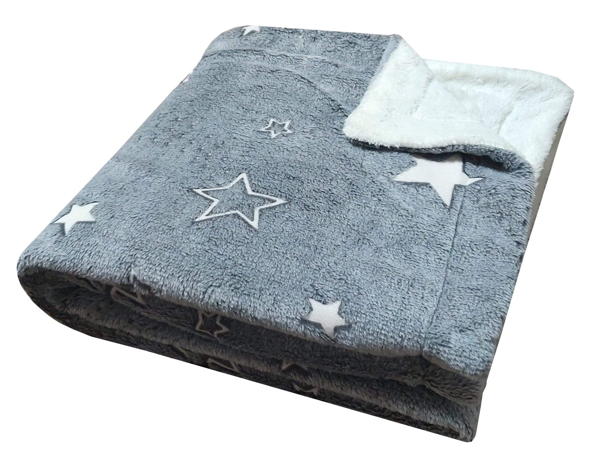 Stars Glow In The Dark Teddy Duvet Set THROW OLIVIA ROCCO Duvet Cover
