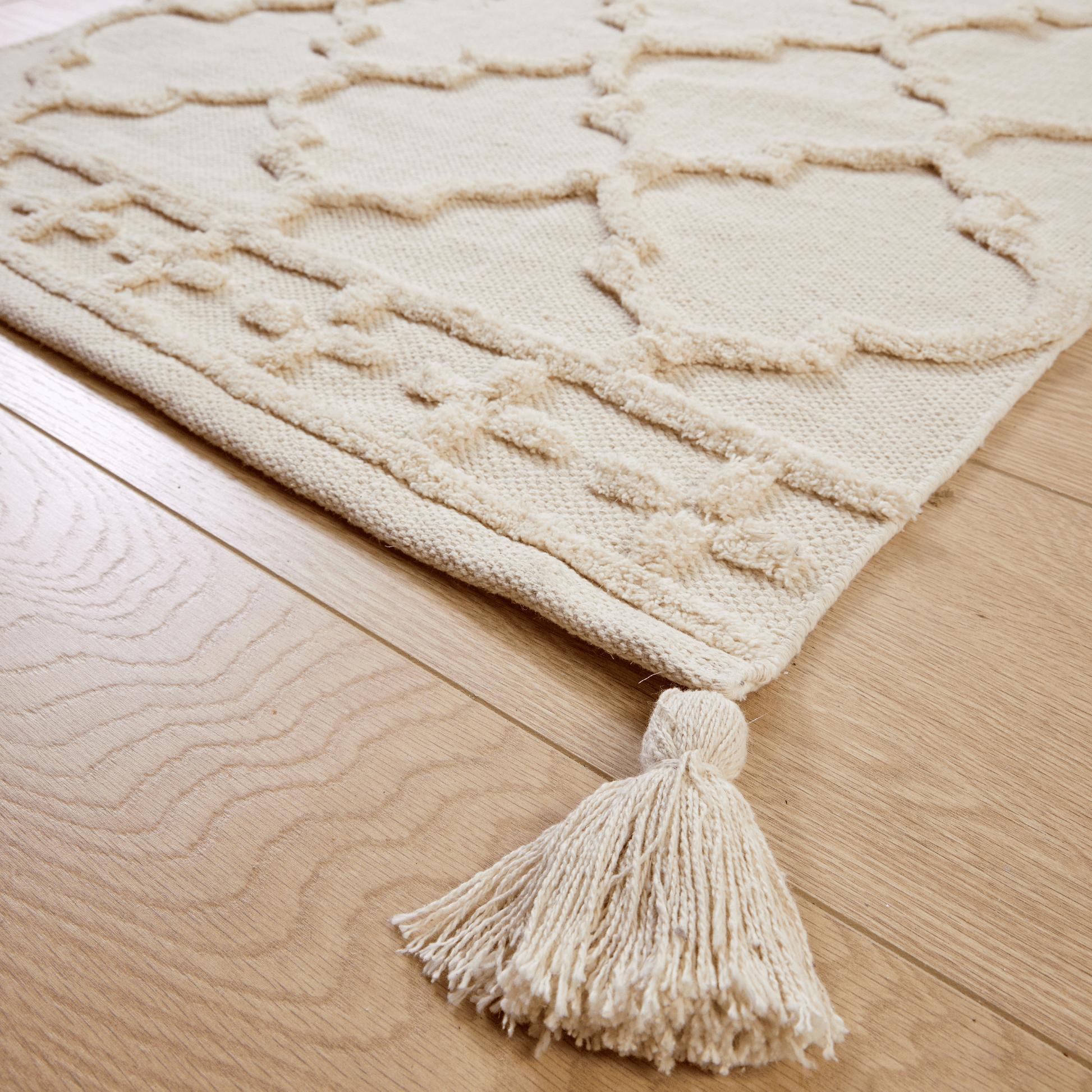 Marrakesh Hand Woven Cotton Rug Eco-Friendly Durable Carpet for Living Room Bedroom Kitchen and Entryway Luxury Tufted Home Decor in Multiple Sizes by OLIVIA ROCCO Rugs