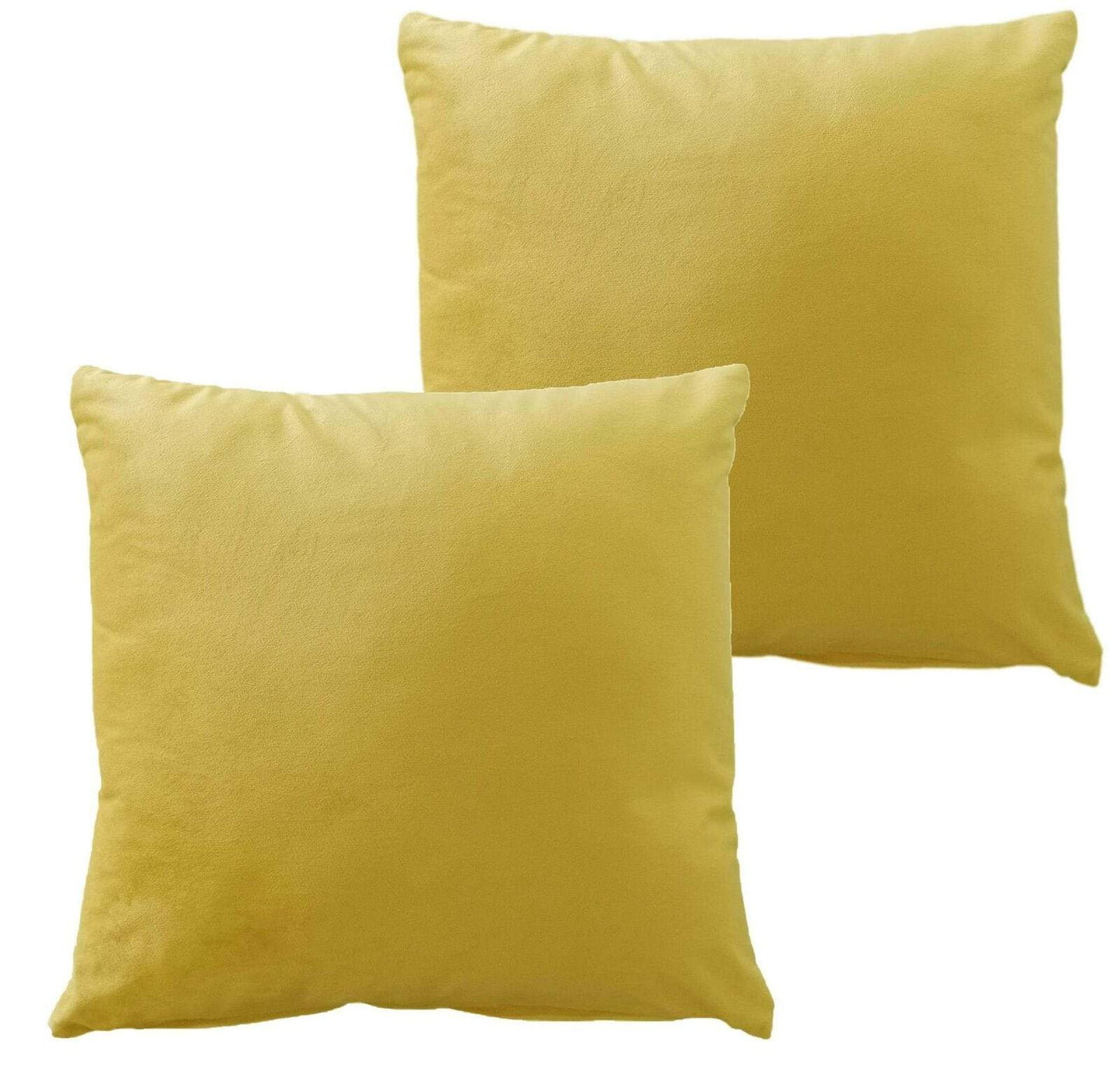 Matte Velvet Cushion Covers OCHRE OLIVIA ROCCO Cushions