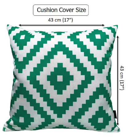 Printed Waterproof Cushions NAIROBI LIME GREEN / 43 x 43 Cm OLIVIA ROCCO Cushions