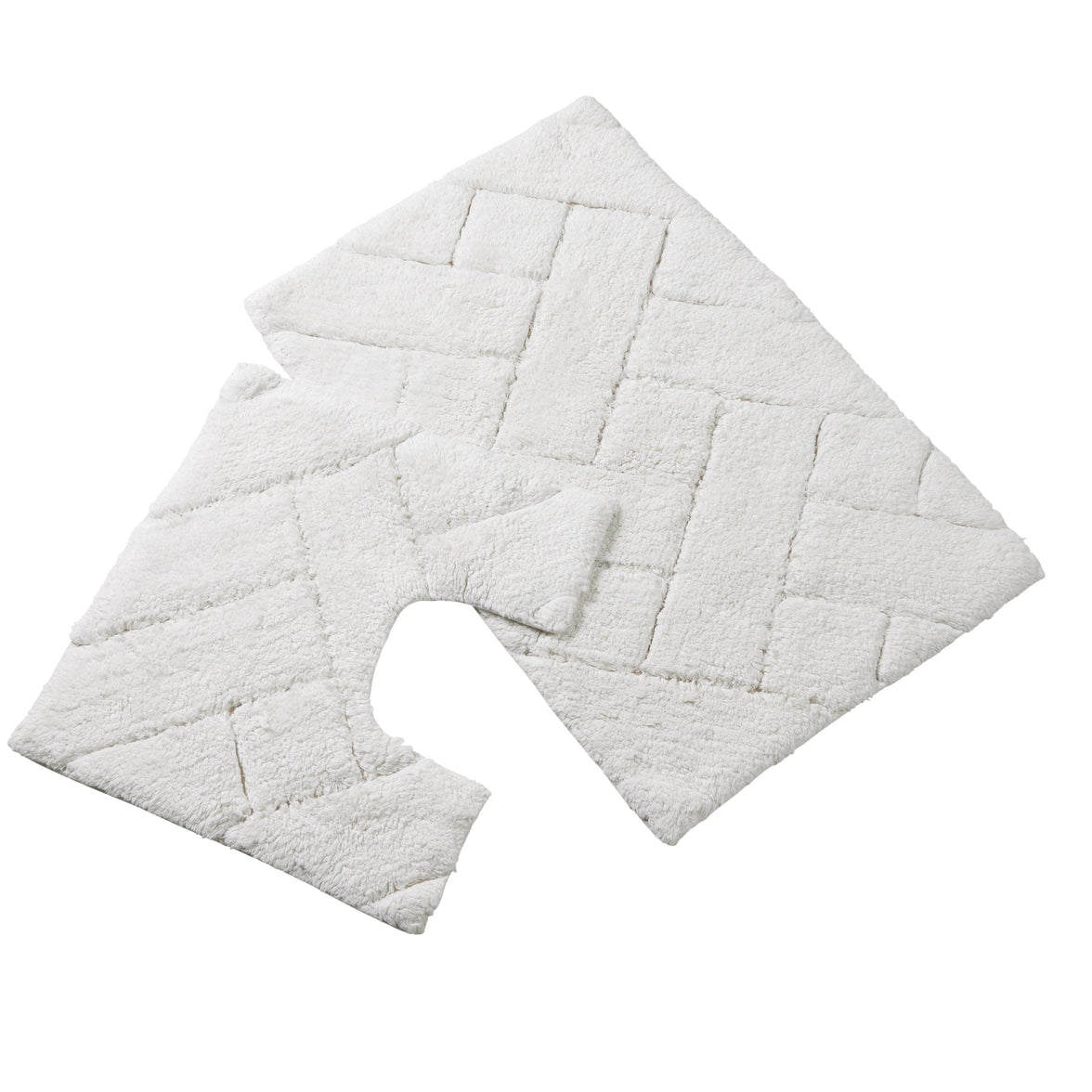 Bali Bath Mat & Pedestal Set Luxurious Super Absorbent Extra-Soft Cotton Mats for Bathroom Comfort and Style in Multiple Colours by OLIVIA ROCCO Bath Mat