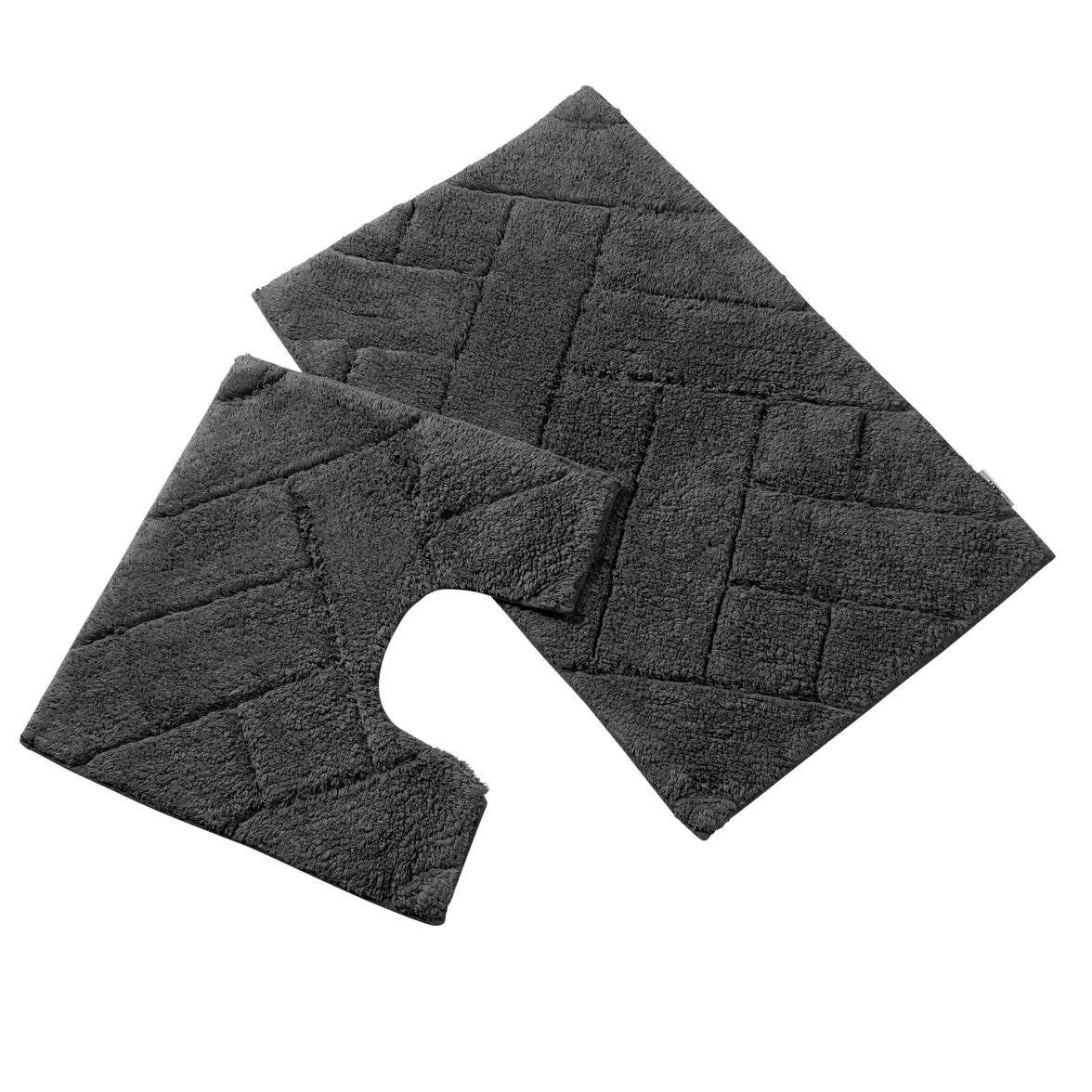 Bali Bath Mat & Pedestal Set Luxurious Super Absorbent Extra-Soft Cotton Mats for Bathroom Comfort and Style in Multiple Colours by OLIVIA ROCCO Bath Mat