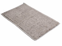 Pebbles Micro Bobble Eco-Friendly Pure Indian Cotton Hand-Woven Bath Mat with Knitted Design for Comfort and Durability by OLIVIA ROCCO Bath Mat