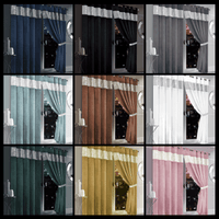 Diamante Blackout Curtains with Glitz Detailing Room Darkening Eyelet Ring Top Thermal Insulation Multiple Colors and Sizes by OLIVIA ROCCO Curtain
