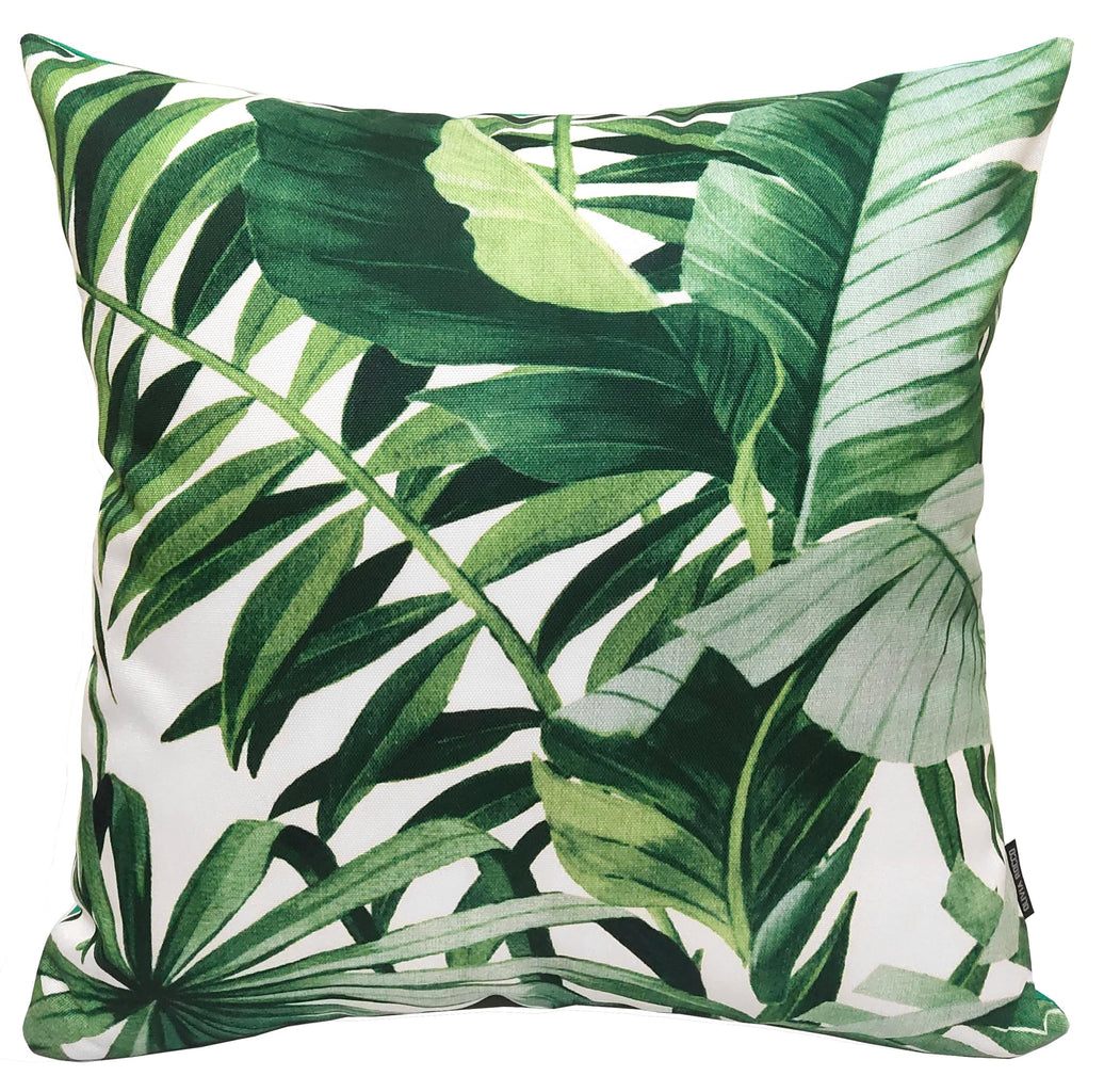 Jamil Green Outdoor Waterproof Cushions 43 x 43 cm Comfortable Durable Water-Resistant for Patio Garden Travel Beach by OLIVIA ROCCO JAMIL GREEN / 43 x 43 cm Cushions