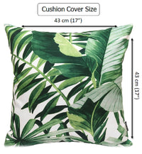 Jamil Green Outdoor Waterproof Cushions 43 x 43 cm Comfortable Durable Water-Resistant for Patio Garden Travel Beach by OLIVIA ROCCO JAMIL GREEN / 43 x 43 cm Cushions