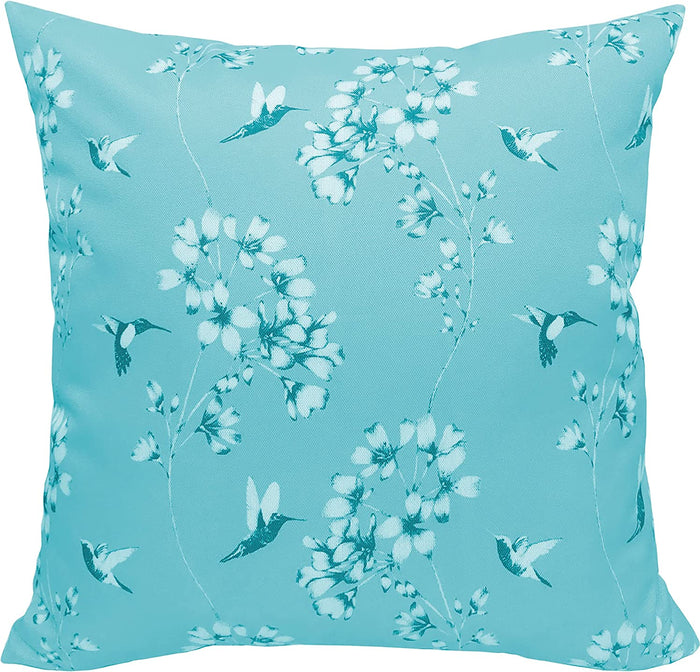 Jardin Duckegg Waterproof Outdoor Cushions 17x17 inches Durable Water-Resistant for Patio Garden Beach Indoor Use Stylish Versatile Design by OLIVIA ROCCO JARDIN DUCKEGG / 43 x 43 Cm Cushions