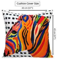Kampala Orange Waterproof Cushions for Indoor Outdoor Home Decor Patio and Beach by OLIVIA ROCCO KAMPALA ORANGE / 43 x 43 Cm Cushions