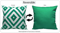 Nairobi Lime Green Outdoor Waterproof Patio Garden Cushions Durable Weather-Resistant Polyester Comfortable Hollow-Fibre Filled Versatile Indoor Outdoor Use by OLIVIA ROCCO NAIROBI LIME GREEN / 43 x 43 cm Cushions