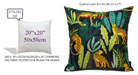 Safari Outdoor Waterproof Cushions 43x43cm Premium Comfort Durable Hollow-Fibre Filled Water-Resistant Stylish Decor for Patio Garden Beach Travel by OLIVIA ROCCO SAFARI / 43 x 43 cm Cushions
