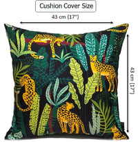 Safari Outdoor Waterproof Cushions 43x43cm Premium Comfort Durable Hollow-Fibre Filled Water-Resistant Stylish Decor for Patio Garden Beach Travel by OLIVIA ROCCO SAFARI / 43 x 43 cm Cushions