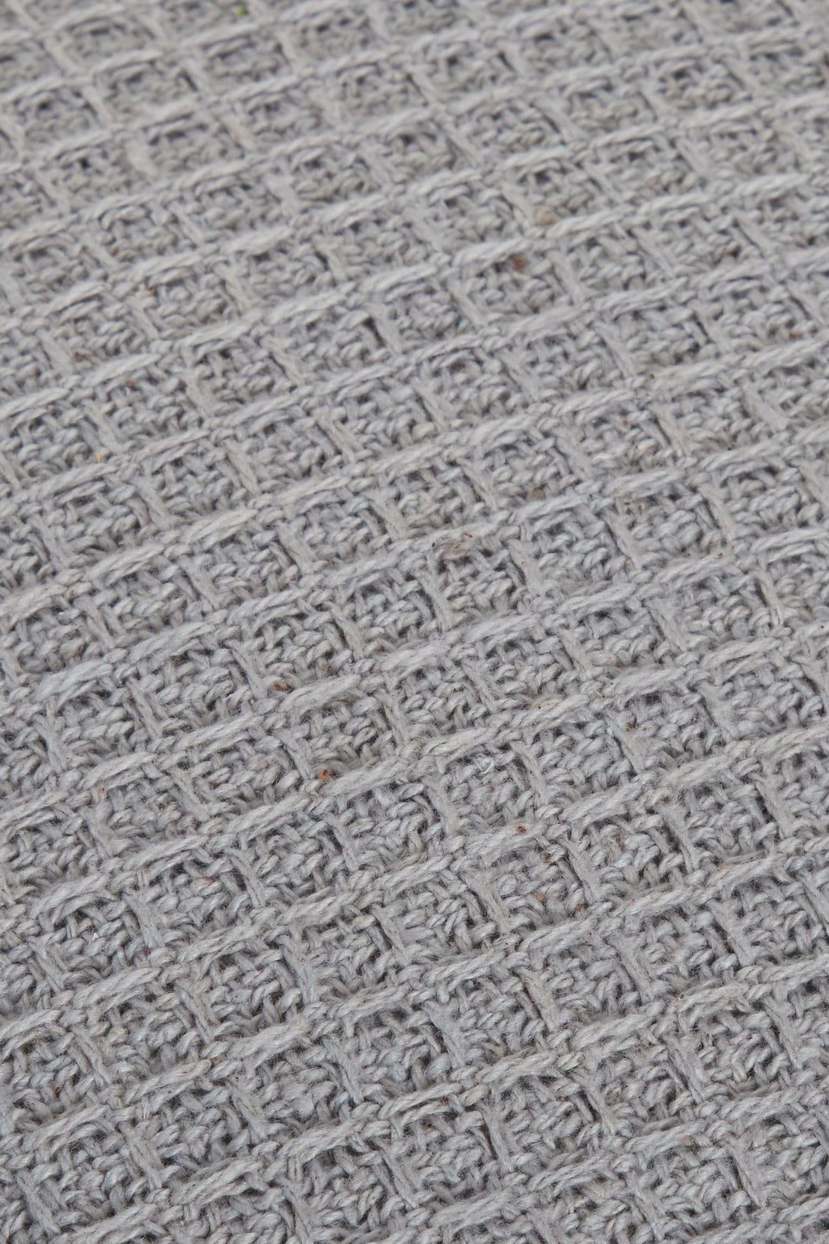 Lisbon Pure Indian Cotton Handwoven Honeycomb Vibrant Cushion Covers for Indoor Outdoor Use in Grey Ochre Navy Teal Silver Pink 17x17 and 24x24 Inches by OLIVIA ROCCO Cushions