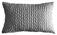 Zenia Luxurious Duvet Cover Set with Quilted Trim and Diamante Detailing  Available in Single Double Kingb and Super King Sizes by OLIVIA ROCCO SILVER / BOUDOIR CUSHION Duvet Cover