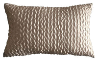 Zenia Luxurious Duvet Cover Set with Quilted Trim and Diamante Detailing  Available in Single Double Kingb and Super King Sizes by OLIVIA ROCCO CHAMPAGNE / BOUDOIR CUSHION Duvet Cover