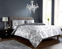 Royal Damask Luxury Super Soft Cotton Rich Duvet Set Easycare Comfortable Bedding Includes Duvet Cover & Pillowcases in Single Double King Sizes by OLIVIA ROCCO Duvet Cover