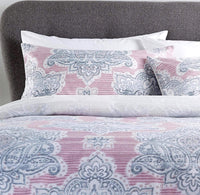 Empire Reversible Luxurious Cotton Rich Duvet Set with Vibrant Designs for Single Double and King Bed Sizes by OLIVIA ROCCO Duvet Cover