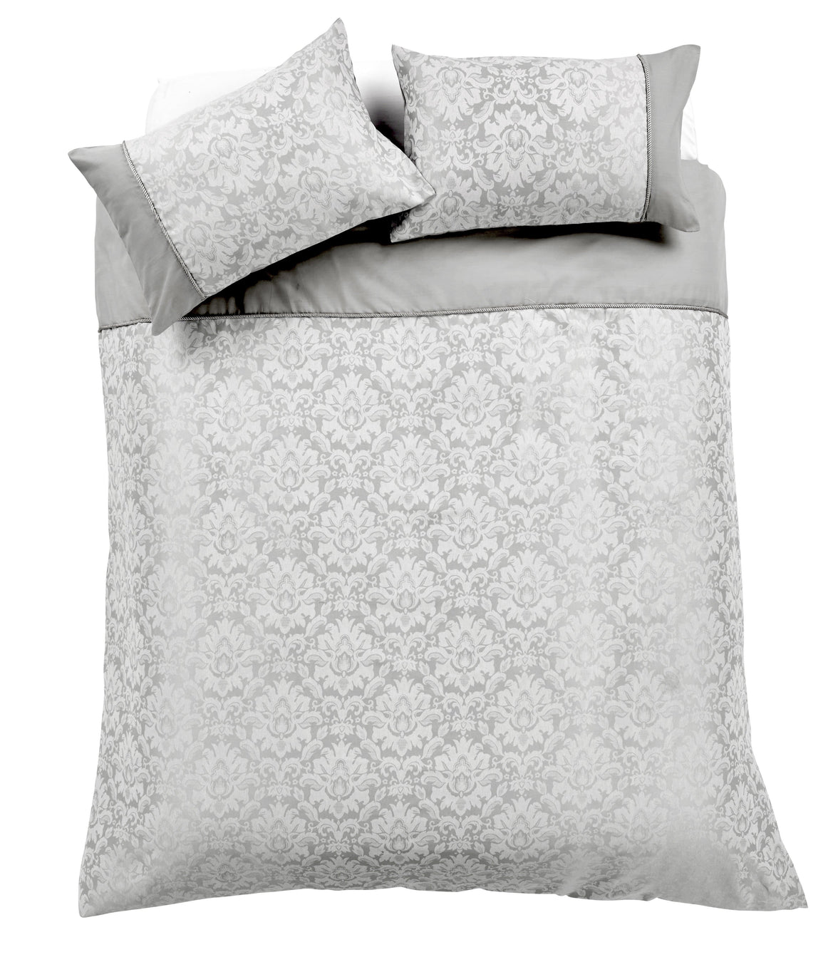 Savoy Luxurious Hand Woven Jacquard Cotton Quilt Cover Duvet Sets OEKO-TEX Certified High-Quality Bedding Multiple Sizes and Colours by OLIVIA ROCCO Duvet Cover