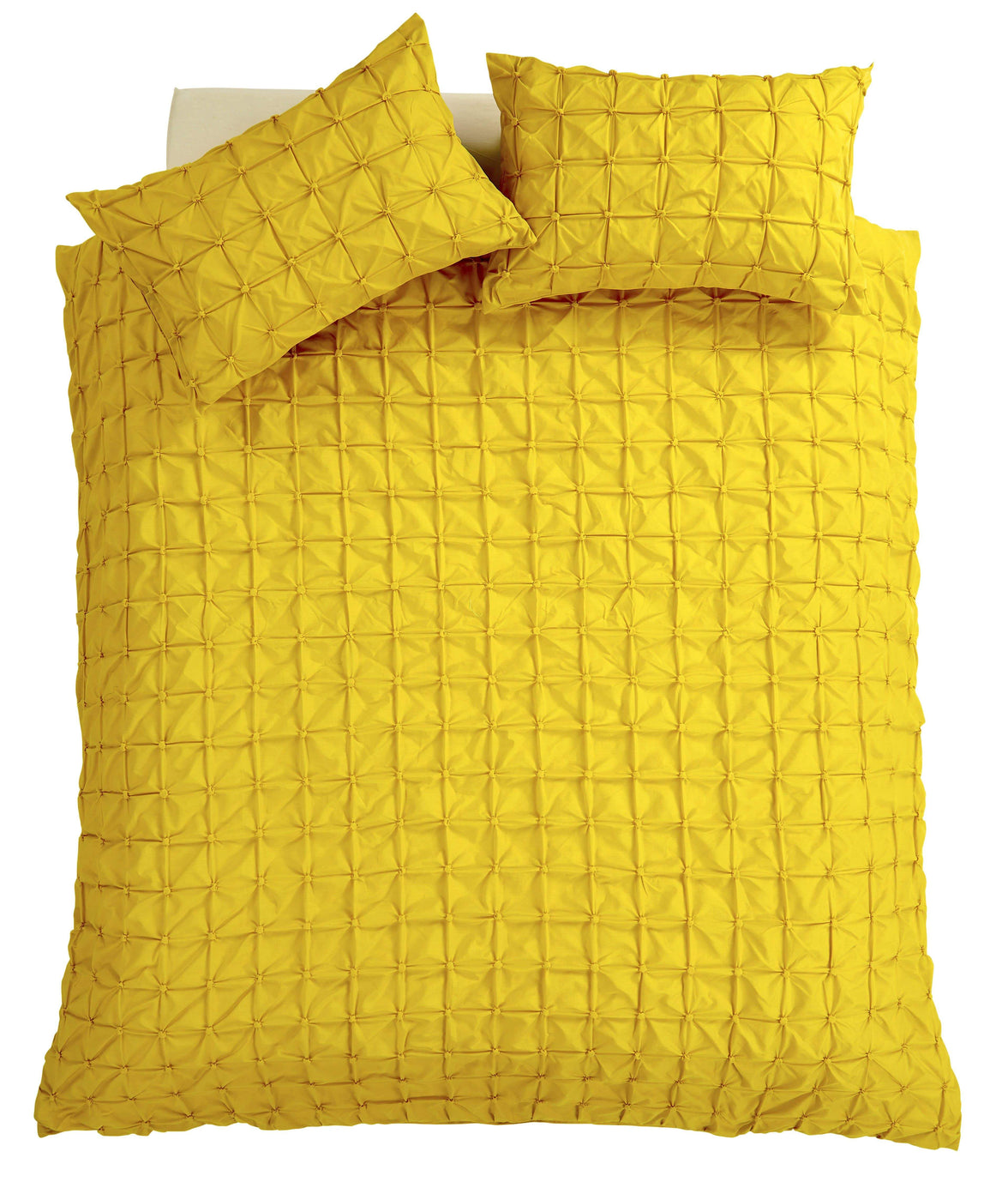 Seville Luxury Cotton-Rich Duvet Set with Handmade Pintuck Detailing Super Soft Bedding for All Sizes by OLIVIA ROCCO Duvet Cover