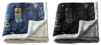 Glow In The Dark Teddy Fleece Duvet Set for Kids Warm Cosy Bedding Perfect for Winter by OLIVIA ROCCO Duvet Cover
