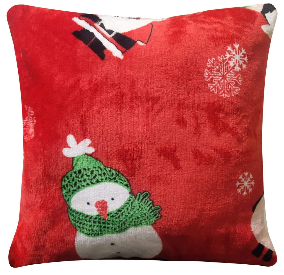 Festive Christmas Reversible Teddy Fleece Duvet Set with Faux Fur Warm Bedding in Single Double King Sizes by OLIVIA ROCCO CUSHION Duvet Cover