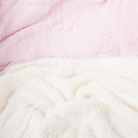 Unicorn Glow in the Dark Teddy Fleece Duvet Set for Kids Girls Magical Bedtime Bedding Warm and Cosy OEKO-TEX Certified Pink by OLIVIA ROCCO Duvet Cover