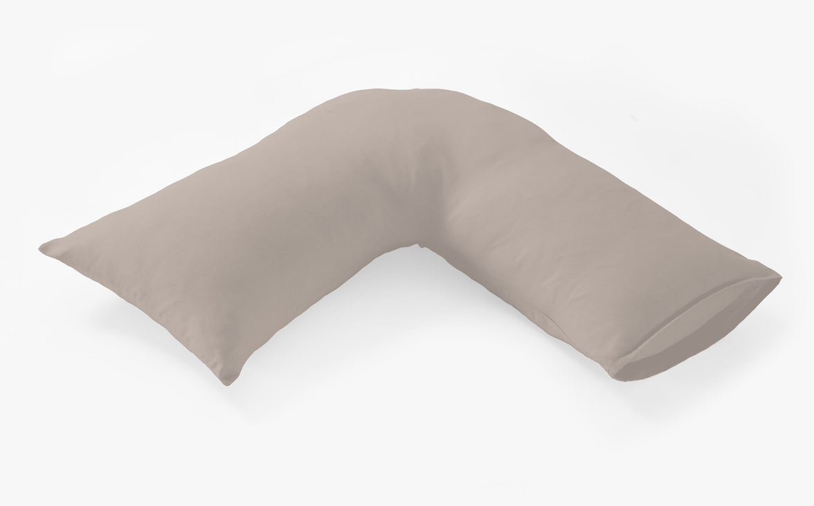Basics Luxury Cotton-Rich Duvet Set Soft and Durable Bedding Available in Single Double King Super King Sizes Elegant Color Options by OLIVIA ROCCO V-PILLOWCASE / NATURAL Duvet Cover