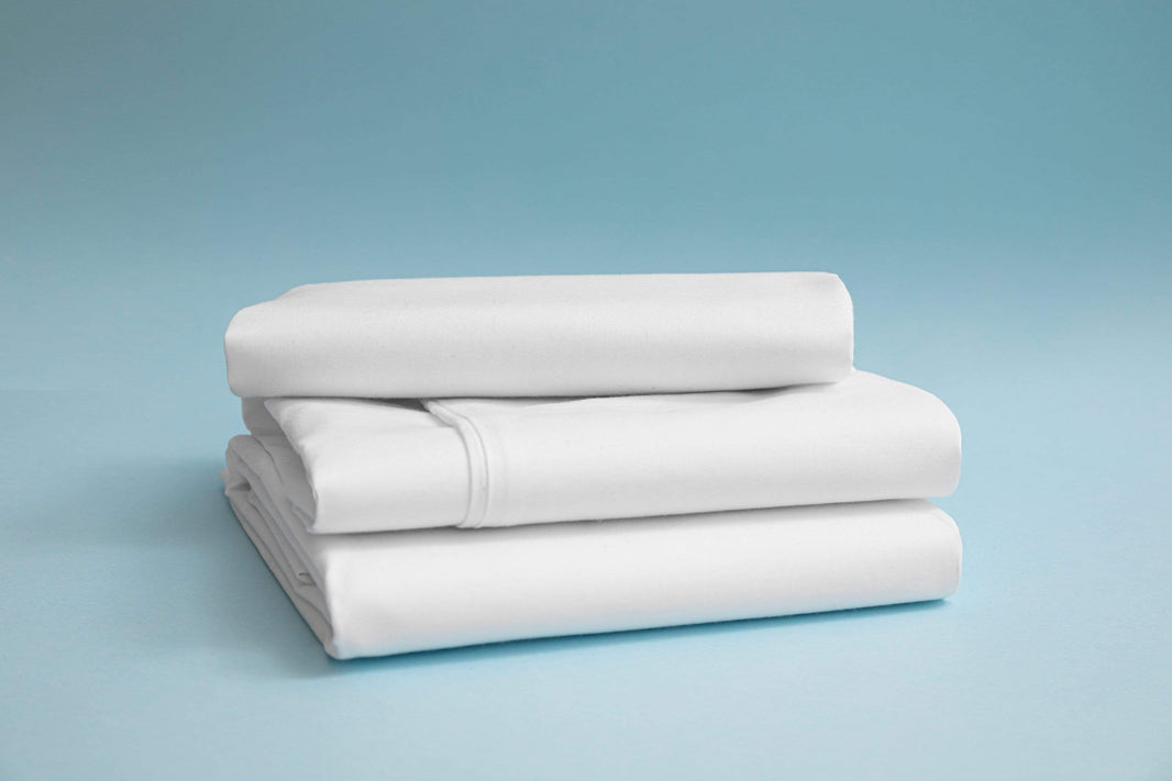 Basics Fitted Pleated Valance Super Soft Indus Valley Cotton Blend Sheet Multiple Sizes and Colours Luxurious Bedding OEKO-TEX Certified by OLIVIA ROCCO Fitted Sheet