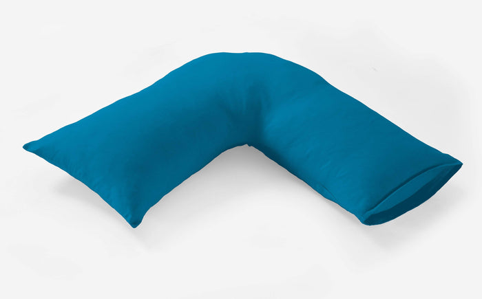 Basics Fitted Pleated Valance Super Soft Indus Valley Cotton Blend Sheet Multiple Sizes and Colours Luxurious Bedding OEKO-TEX Certified by OLIVIA ROCCO SINGLE / TEAL Fitted Sheet