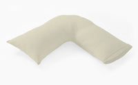 Basics Super Soft Durable Fitted Sheet High-Quality Indus Valley Cotton Linen Elasticated for Perfect Fit Multiple Sizes and Colours OEKO-TEX Certified Bedding by OLIVIA ROCCO V-PILLOWCASE / CREAM Fitted Sheet