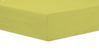 Extra Deep Pocket Fitted Sheet for Thick Mattresses Super Soft Indus Valley Cotton Blend Bedding OEKO-TEX Certified in Multiple Colours by OLIVIA ROCCO SINGLE / OCHRE Fitted Sheet
