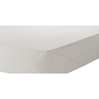 Percale Super Soft Fitted Sheet 180 TC Indus Valley Cotton Linen Durable Comfortable Bedding Multiple Sizes and Colours by OLIVIA ROCCO SINGLE / CREAM Fitted Sheet