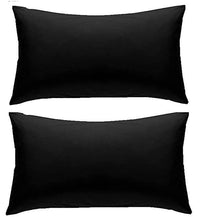 Percale Super Soft Fitted Sheet 180 TC Indus Valley Cotton Linen Durable Comfortable Bedding Multiple Sizes and Colours by OLIVIA ROCCO PILLOWCASES / BLACK Fitted Sheet
