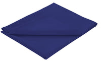 Basics Flat Sheet Luxurious Cotton Rich Super Soft Bedding in Multiple Sizes and Colours for Ultimate Comfort by OLIVIA ROCCO SINGLE / BLUE Flat Sheet