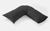 Basics Flat Sheet Luxurious Cotton Rich Super Soft Bedding in Multiple Sizes and Colours for Ultimate Comfort by OLIVIA ROCCO V-PILLOWCASE / CHARCOAL Flat Sheet