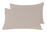 Basics Flat Sheet Luxurious Cotton Rich Super Soft Bedding in Multiple Sizes and Colours for Ultimate Comfort by OLIVIA ROCCO PILLOWCASES / NATURAL Flat Sheet