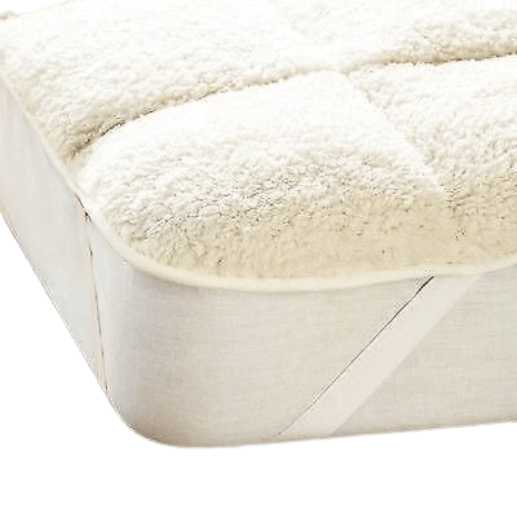 Supreme Comfort Extra Deep Dual-Sided Fluffy Teddy Mattress Topper for Warmth and Cooling OEKO-TEX Certified Fits Single Double King Super King by OLIVIA ROCCO SINGLE Mattress Topper